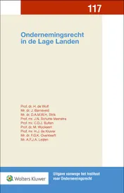 Omslag van Ondernemingsrecht in de Lage Landen