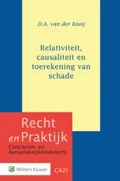 Omslag van Relativiteit, causaliteit en toerekening van schade