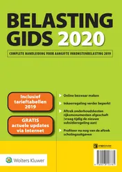 Omslag van Belastinggids 2020
