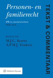 Omslag van Personen- en Familierecht