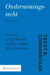 Omslag van Ondernemingsrecht