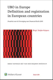 Omslag van UBO in Europe