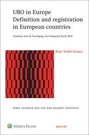 Omslag van UBO in Europe