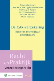 Omslag van De CAR-verzekering