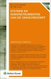 Omslag van Systeem en kerninstrumenten van de Omgevingswet