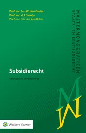 Omslag van Subsidierecht