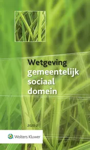 Omslag van Wetgeving gemeentelijk sociaal domein 2020-2