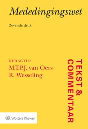 Omslag van Mededingingswet