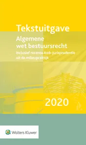 Omslag van Tekstuitgave Algemene wet bestuursrecht 2020