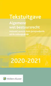 Omslag van Algemene wet bestuursrecht 2020-2021