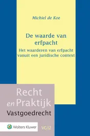Omslag van De waarde van erfpacht