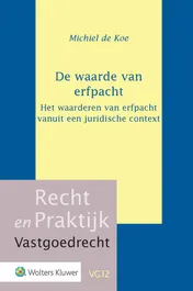 Omslag van De waarde van erfpacht