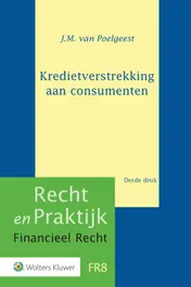 Omslag van Kredietverstrekking aan consumenten