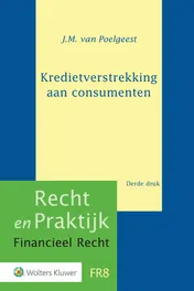 Omslag van Kredietverstrekking aan consumenten