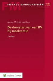 Omslag van De doorstart van een BV bij insolventie