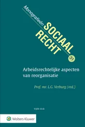 Omslag van Arbeidsrechtelijke aspecten van reorganisatie