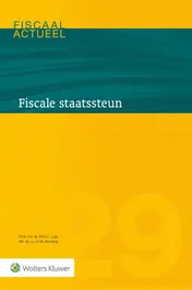 Omslag van Fiscale staatssteun