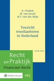 Omslag van Toezicht trustkantoren in Nederland