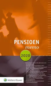 Omslag van Pensioenmemo 2020