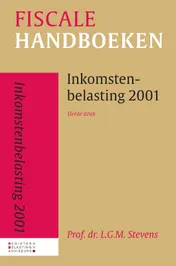 Omslag van Inkomstenbelasting 2001