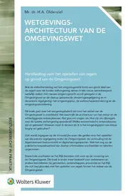 Omslag van Wetgevingsarchitectuur van de Omgevingswet