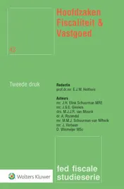 Omslag van Hoofdzaken Fiscaliteit & Vastgoed