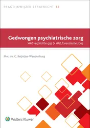 Omslag van Gedwongen psychiatrische zorg