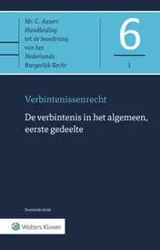 Omslag van De verbintenis in het algemeen, eerste gedeelte