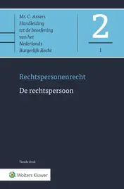 Omslag van Asser 2-I De rechtspersoon