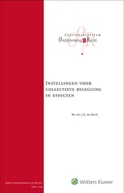 Omslag van Instellingen voor collectieve belegging in effecten