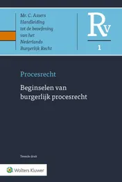 Omslag van Beginselen van burgerlijk procesrecht
