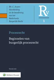 Omslag van Beginselen van burgerlijk procesrecht