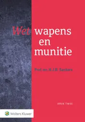 Omslag van Wet wapens en munitie
