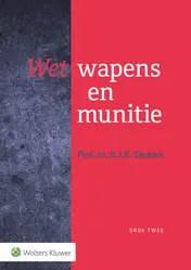 Omslag van Wet wapens en munitie