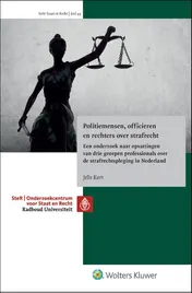 Omslag van Politiemensen, officieren en rechters over strafrecht