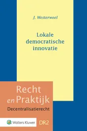 Omslag van Lokale democratische innovatie
