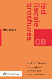 Omslag van BTW-fraude