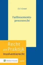 Omslag van Faillissementsprocesrecht