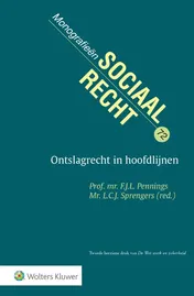 Omslag van Ontslagrecht in hoofdlijnen