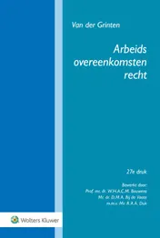 Omslag van Arbeidsovereenkomstenrecht