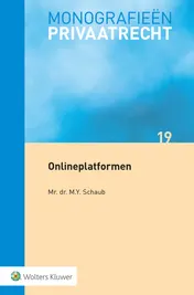 Omslag van Onlineplatformen