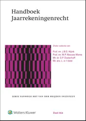 Omslag van Handboek Jaarrekeningenrecht