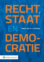 Omslag van Recht, staat en democratie