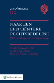 Omslag van Naar een efficiëntere rechtsbedeling