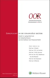 Omslag van Zorgplicht in de financiële sector