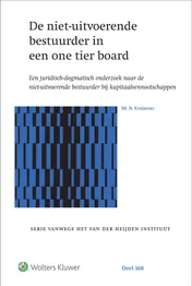 Omslag van De niet-uitvoerende bestuurder in een one tier board