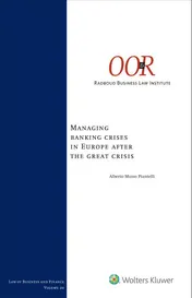 Omslag van Managing banking crises in Europe after the great crisis