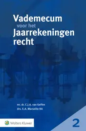 Omslag van Vademecum voor het jaarrekeningenrecht