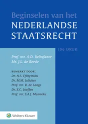 Omslag van Beginselen van het Nederlands staatsrecht