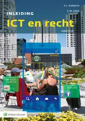 Omslag van Inleiding ICT en recht